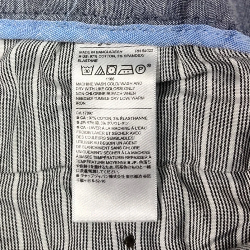 Banana Republic Aiden Chino Pants 35x29.5* Flint Grey Slim Fit Stretch Mens